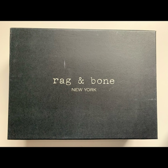 NIB Auth rag & bone black suede leather Margot booties boots 11 - Picture 4 of 10